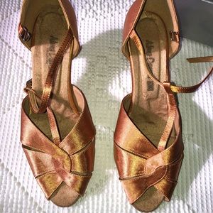 Alma Danza satin ballroom dancing shoes 9